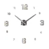 3D wall clock - acrylic DIY sticker - mirror effectWall stickers