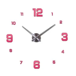3D wall clock - acrylic DIY sticker - mirror effectWall stickers