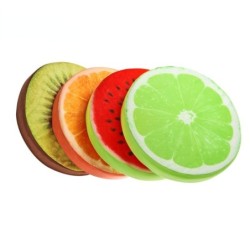 Soft round chair cushion - pillow - fruits patternCushions