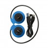 Bezprzewodowe słuchawki Bluetooth - zestaw słuchawkowy z mikrofonemSłuchawki