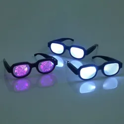 LED luminous glasses - punk style - USBSunglasses