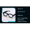 LED luminous glasses - punk style - USBSunglasses