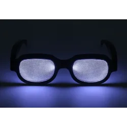 LED luminous glasses - punk style - USBSunglasses