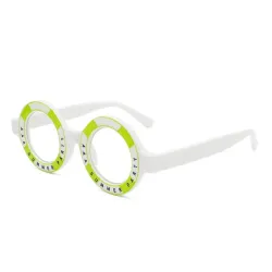 Retro round sunglasses - clear lensesSunglasses