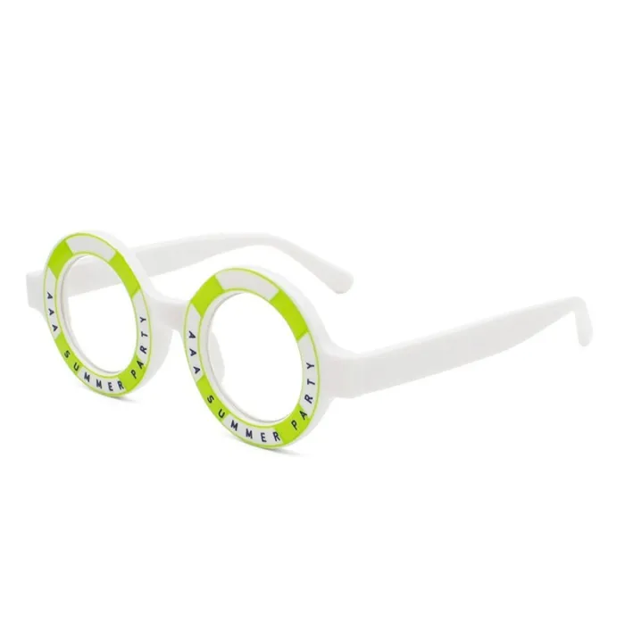 Retro round sunglasses - clear lensesSunglasses