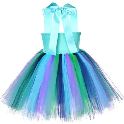 Peacock costume - dress with feathers / flowersCostumes