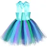 Peacock costume - dress with feathers / flowersCostumes