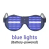 Okulary LED - zasilanie bateryjne / USBParty