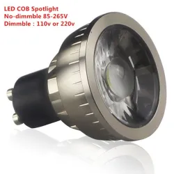 GU10 COB LED - spotlight - 9W - 12W - 15W - 10 sztukOświetlenie Punktowe