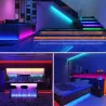 Taśma LED RGB - Bluetooth - z pilotemPaski