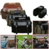 Double sided motorcycle / bicycle bag - waterproof canvasProtective gear