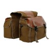 Double sided motorcycle / bicycle bag - waterproof canvasProtective gear