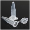 Mini plastic test lab centrifuge tubes - 42 * 11mm - 100 piecesCentrifuge tubes