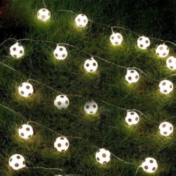 Girlanda sznurkowa LED - z piłkami - zasilana bateryjnieWalentynki