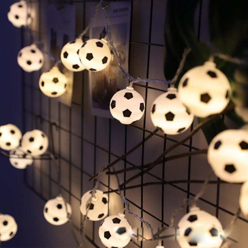 Girlanda sznurkowa LED - z piłkami - zasilana przez USBWalentynki