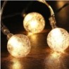 Sznurek LED - girlanda z kulkami - zasilana bateryjnieŚwięta Bożego Narodzenia