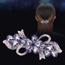 Luxurious crystal flowers hairpinHair clips