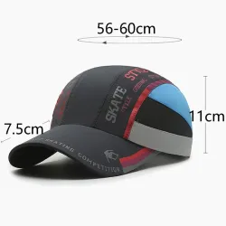 Sportowa czapka z daszkiem - wodoodporna - unisexCzapki & Kapelusze