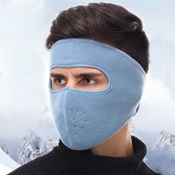 Ciepła maska na twarz z polaru - wiatroodporna / pyłoszczelnaCzapki & Kapelusze