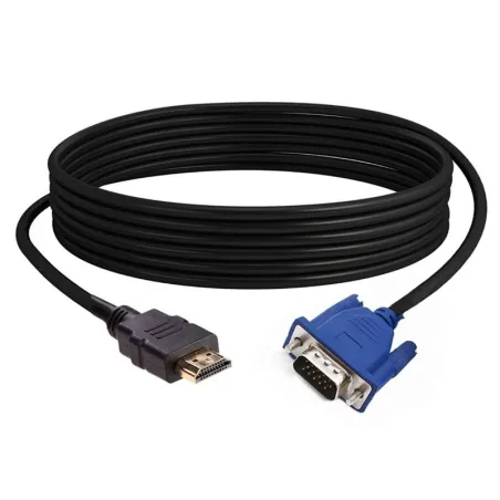 HDTV - HDMI męski na VGA - HD-15 męski - 15Pin - adapter - kabel - 1080P - 1.8mKable