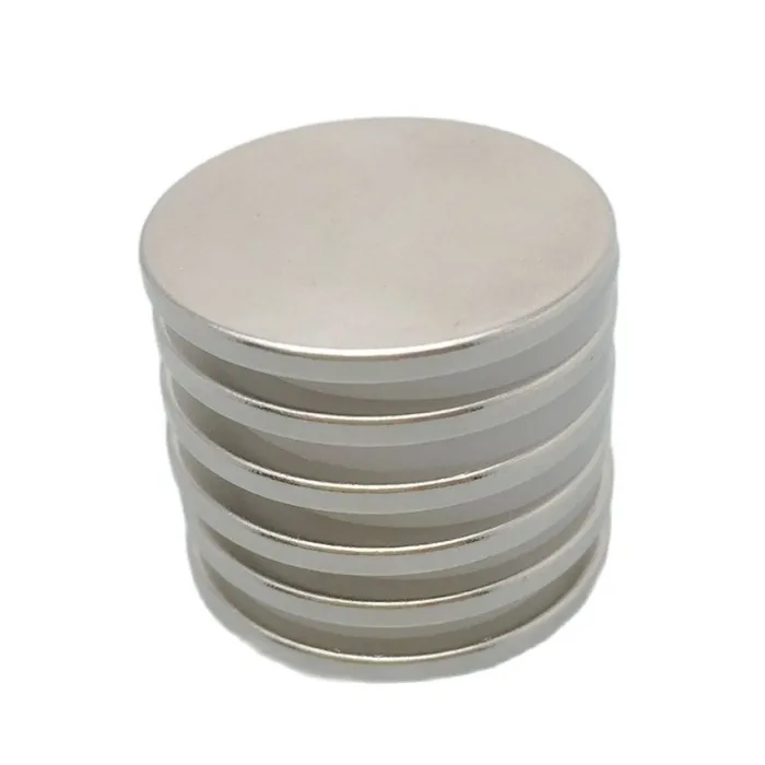N52 - neodymium magnet - strong round disc - 25mm * 2mm - 10 piecesN52