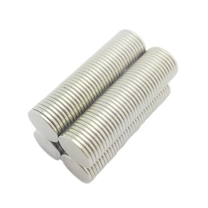 N50 - neodymium magnet - strong round disc - 8mm * 1.5mm - 50 piecesN50