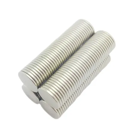 N50 - magnes neodymowy - mocny okrągły krążek - 8mm * 1,5mm - 50 sztukN50