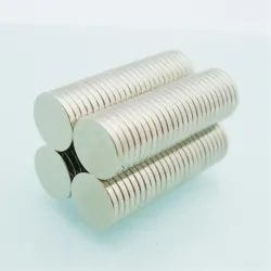 N50 - magnes neodymowy - mocny okrągły krążek - 8mm * 1,5mm - 50 sztukN50