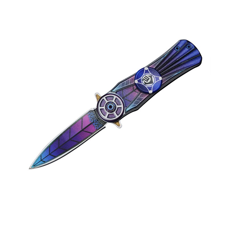 Mały składany scyzoryk - fidget spinnerNoże & Narzędzia Wielofunkcyjne