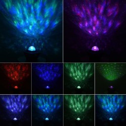 LED night light - starry sky projector - sound activated Bluetooth speakerBluetooth speakers