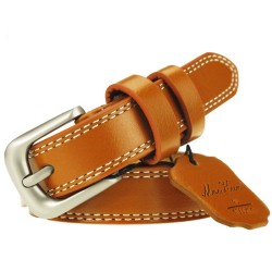 Genuine leather belt - with metal buckleBelts
