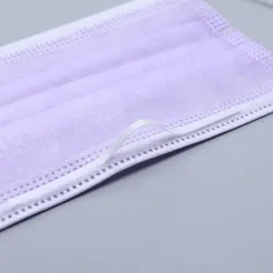 Disposable face / mouth masks - 3 layer - anti-dust - anti bacterial - purpleMouth masks