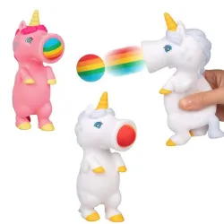 Strzelanka w kształcie jednorożca - zabawka fidget - antystresowa / autyzm / ulga w lękuZabawki