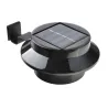 Solarne światło ogrodowe / ogrodzeniowe - wodoodporna lampa - 3 LEDOświetlenia słonecznego