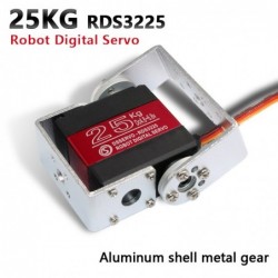 25kg / RDS3225 - serwo cyfrowe robota - arduino - metalowa przekładnia - z długim / krótkim prostym mocowaniem URC Części