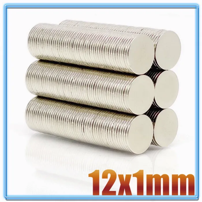 N35 - neodymium magnet - strong round disc - 12mm * 1mmN35