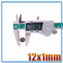 N35 - magnes neodymowy - mocny okrągły krążek - 12mm * 1mmN35