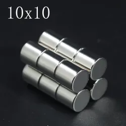 N35 - magnes neodymowy - mocny okrągły krążek - 10mm * 10mmN35