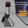 Profesjonalny mikrofon pojemnościowy - z wyjściem słuchawkowym - USBMikrofony