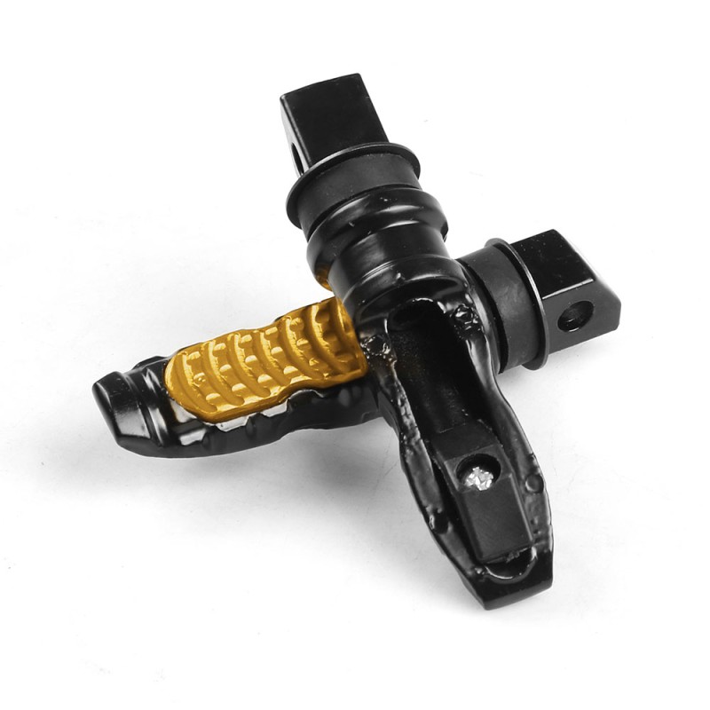 Universal motorcycle rear foot pegs - passenger footrest - 8mm - 2 piecesFoot rests