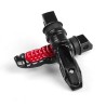 Universal motorcycle rear foot pegs - passenger footrest - 8mm - 2 piecesFoot rests