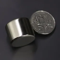 N35 - magnes neodymowy - mocny okrągły krążek - 25mm * 20mmN35