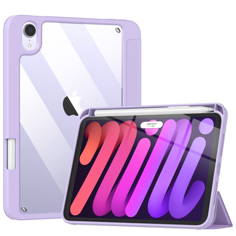 Protective cover case - stand function - for iPad Mini 6 - with pencil holderProtection