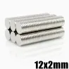N35 - neodymium magnet - strong round disc - 12mm * 2mmN35
