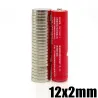 N35 - magnes neodymowy - mocny okrągły krążek - 12mm * 2mmN35