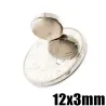 N35 - magnes neodymowy - mocny okrągły krążek - 12mm * 3mmN35