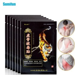 Sumifun - balsam tygrysi - plastry przeciwbólowe - plecy / mięśnie szyi / stawy - 100 sztukMasaż
