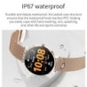 Elegancki Smart Watch - ultra cienki - 1,36" - AMOLED - wyświetlacz HD - wodoodporny - siatkowy pasek ze stali nierdzewnejInt...