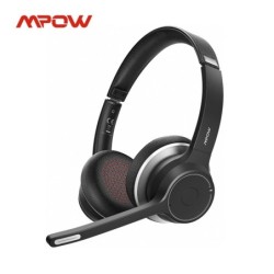 Mpow HC5 - słuchawki Bluetooth - zestaw słuchawkowy z mikrofonem - redukcja szumówZestawy Słuchawkowe