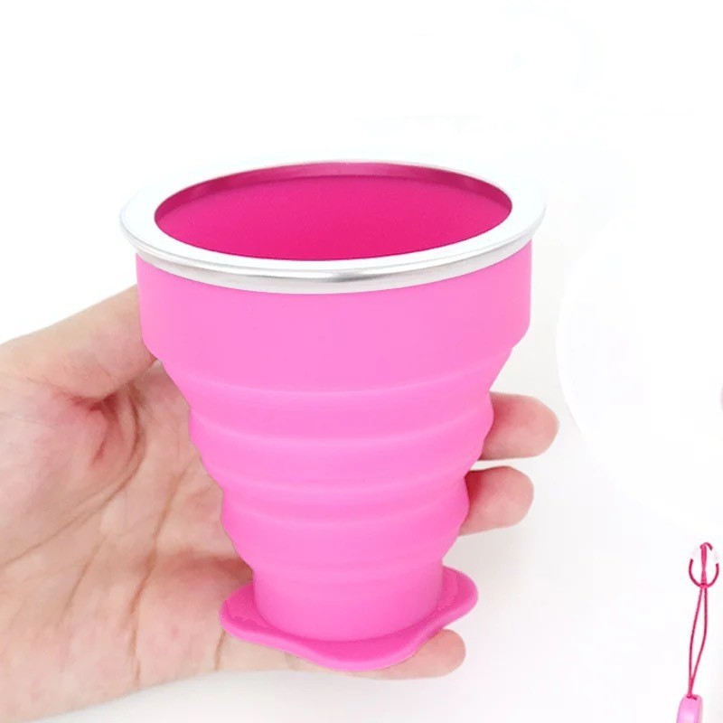 Foldable silicone mug - BPA free - 200mlOutdoor & Camping